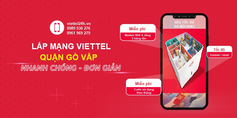 Lắp Mạng Viettel Gò Vấp