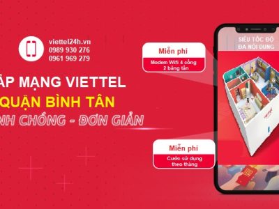 Lắp Mạng Viettel Quận Bình Tân