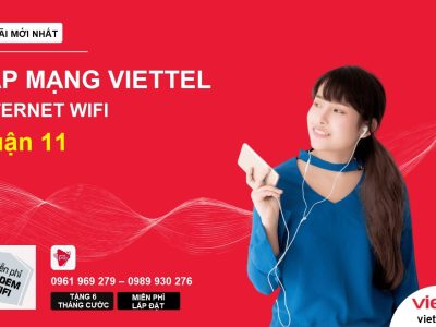 đăng ký lắp mạng Viettel Quận 11